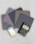 Travel journaling kit: Stamp Paper Punch & Black Ephemera Kit for Scrapbooking